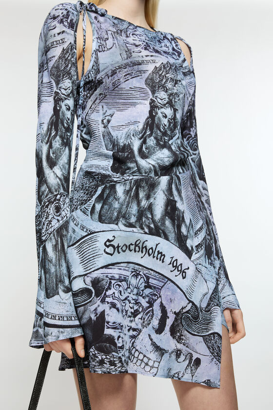 (image for) Excellent Quality Printed wrap dress